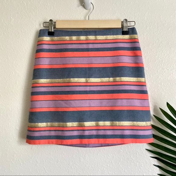 J. Crew Dresses & Skirts - J. Crew striped mini skirt